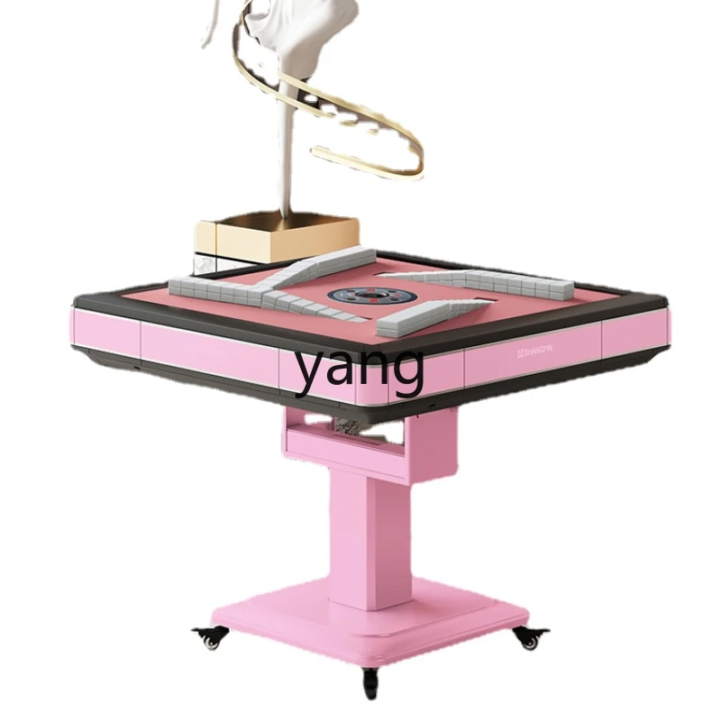 

Yhl Folding Electric 3.0 Cyclone Roller Coaster Mahjong Machine Automatic Dining Table Dual-Use Heating Mahjong Table