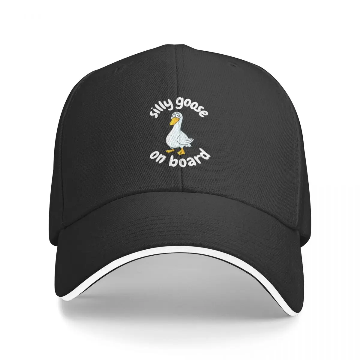 Silly Goose On Board, Silly Goose On Board sticker, Silly Goose On Board t-shirt, Baseball Cap hard hat Baseball For Men Women's