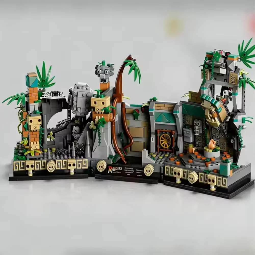 Blocs de construction de la série Adventure, 1545 pièces, assemblage éducatif, cadeau d'anniversaire et de Noël.