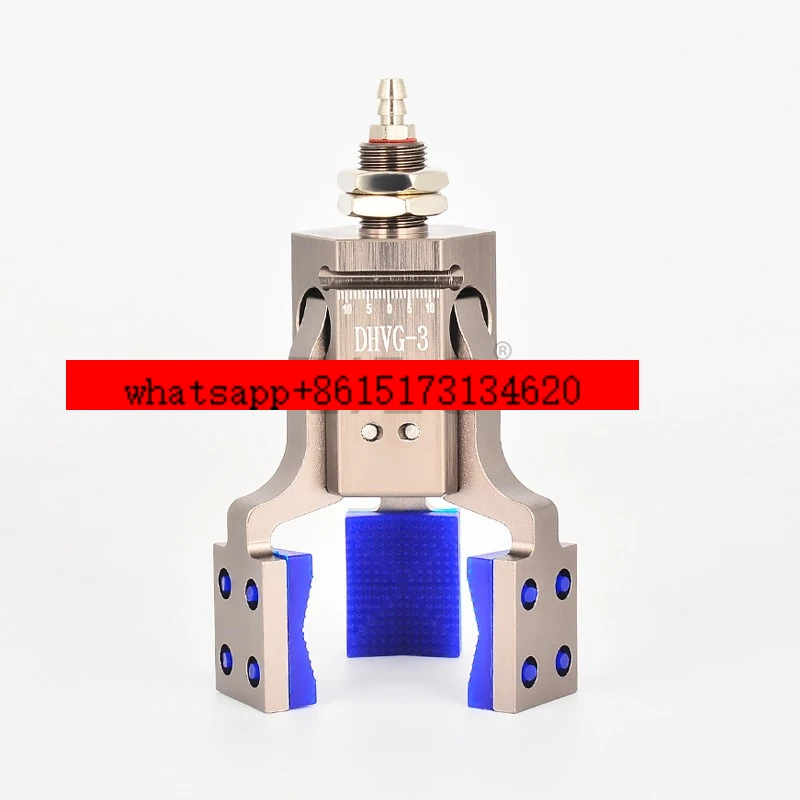 

Three-jaw four-jaw clamp Pneumatic adjustable tape detection Silicone jaw Pneumatic molding machine accessories