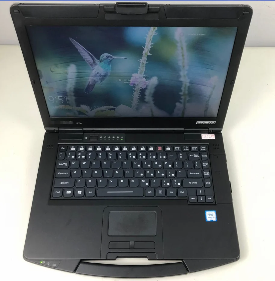 

car truck excavator forklift rugged toughbook laptop used for OBD diagnostic tools installed software best quality ram cpu