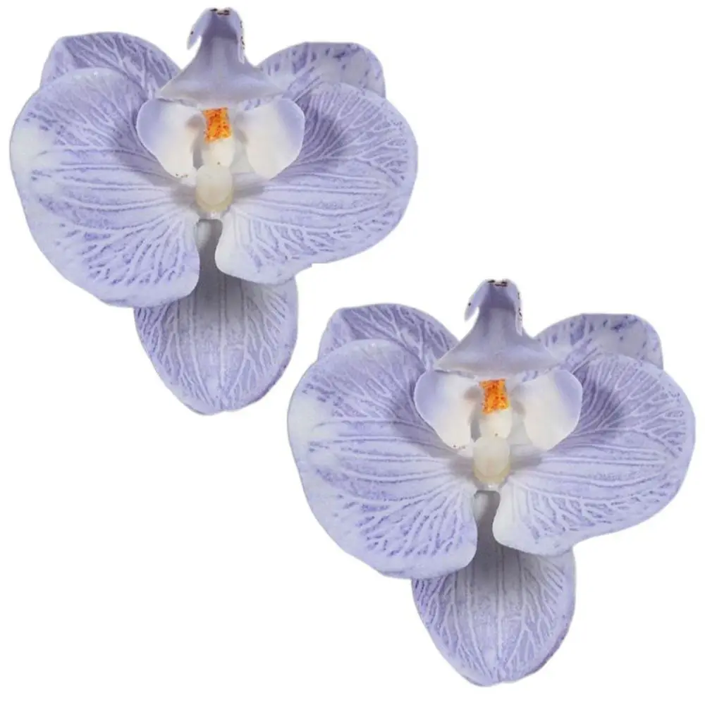 

2pcs Korean Style Butterfly Orchid Artificial Flower Handmade Scrapbooking Artificial Butterfly Orchid 8.5cm DIY