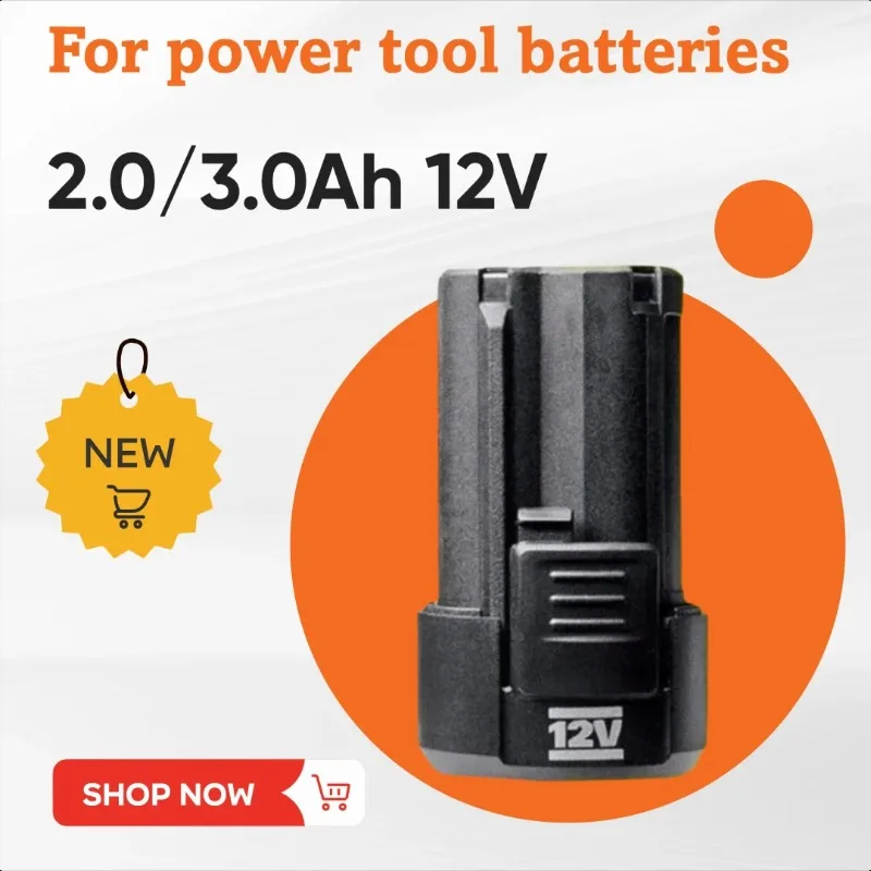 

2.0/3.0Ah 12V for WORX Kress WA3506 WU127 WU128 WU130 WU131X WU132 WU280 WX128 WX129 WX540 Power Tool Battery