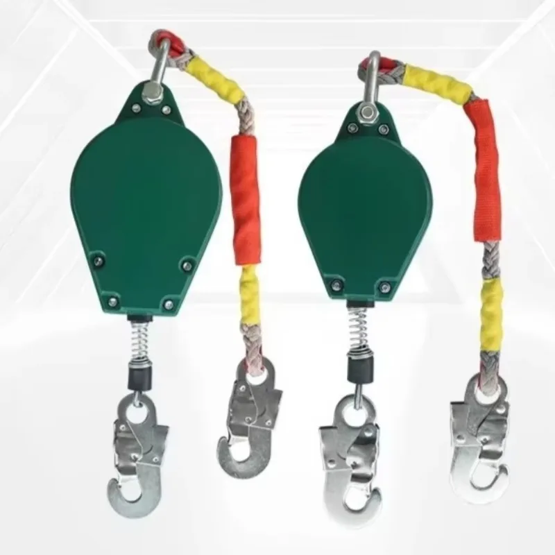 

High Altitude Self Locking Fall Arrester 5/10/20/30/50/60m Heavy 1Ton 2Ton for Tower Crane Cargo Lift