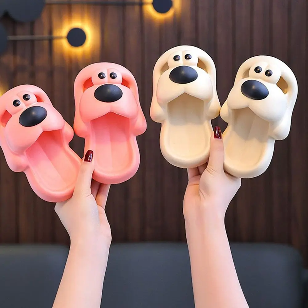 Lightweight Non-Slip Children's Slippers Soft Bottom Baotou Simple Slippers EVA Thick Sole Pillow Slides Bathroom