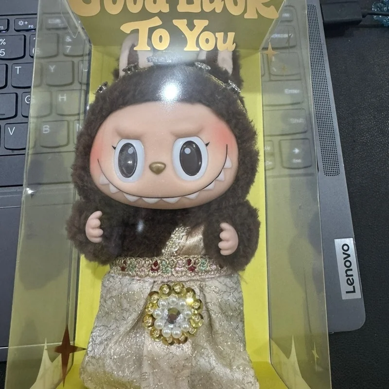 Labubu The Monsters Mystery Box Good Luck To You Series Thailand 1：1 Replica Edition Vinyl Face Doll Keychain Pendant Blind Box