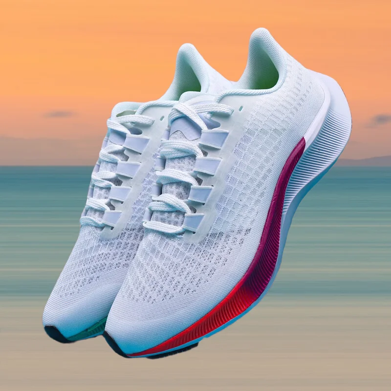 

Couple style, suitable for both men and women, comfortable running shoes, breathable and fashionable sports shoes