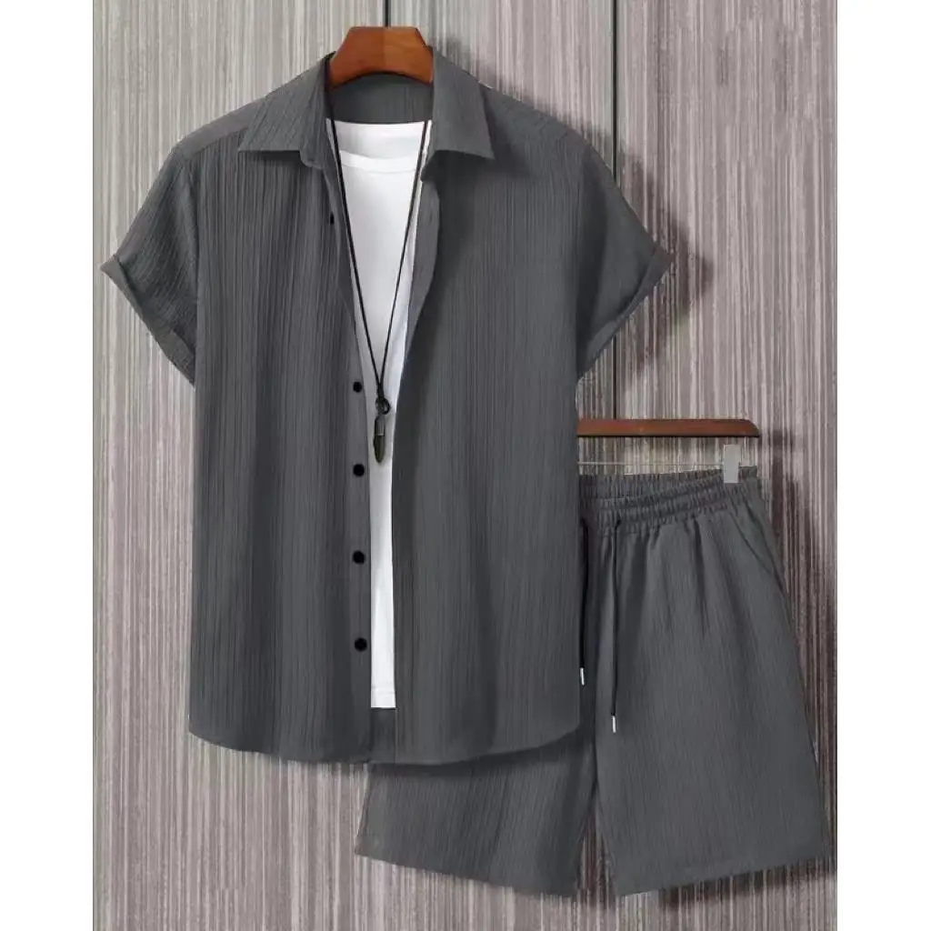 

Men's Casual Holiday ort Sve irt Sle SVE Set Summer Sportswear ort Pants Comfortable Breathable Faionable