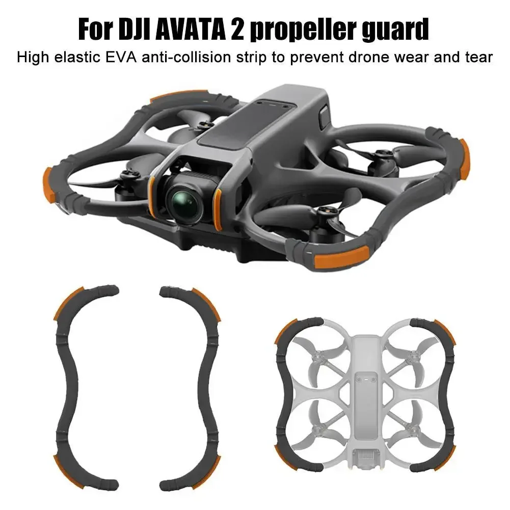 For Dji Avata 2 Propeller Guard Bumper Kit Anti-collision Bumpers Propeller Protection Guard Impact Protectors Drone Part Kits