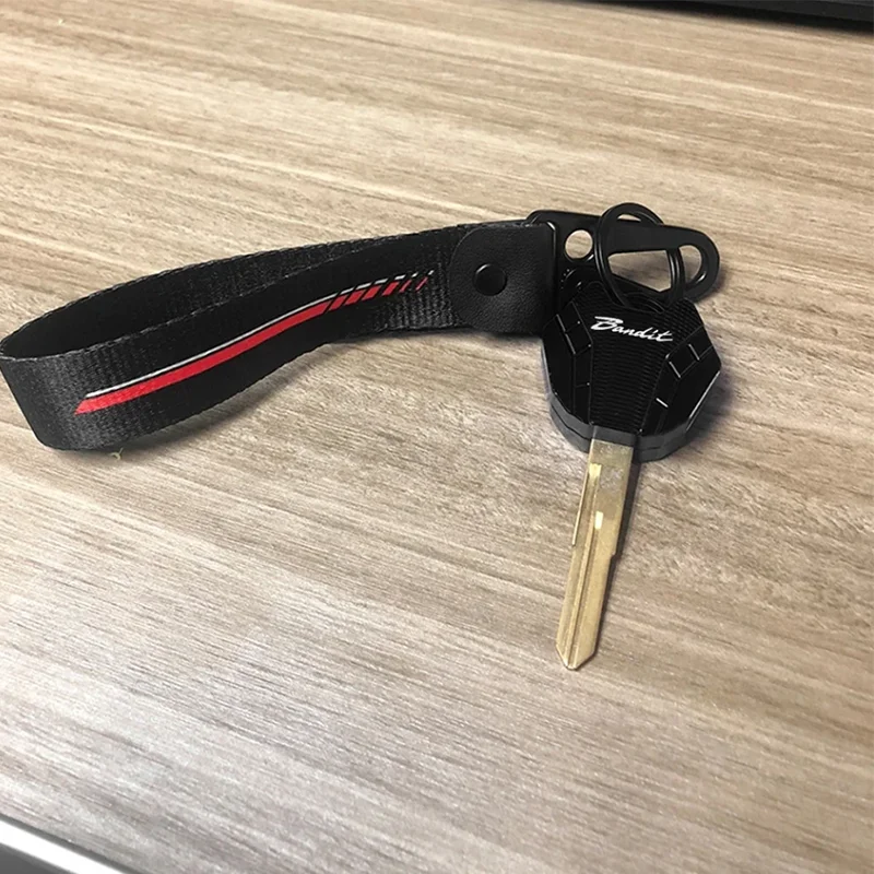 

For Suzuki Bandit S 650 Bandit 650 1200 Accessories Motorcycle CNC Key Cover Case Shell Key ring Keychain Bandit650 Bandit1200 S