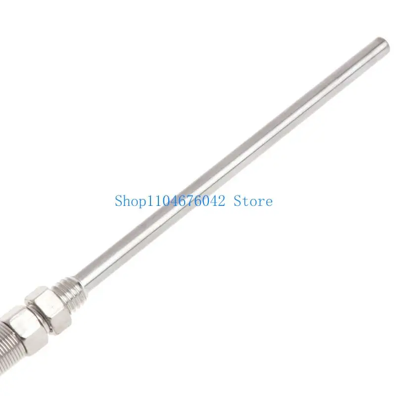 5asd احترافي 5 مللي متر × 100 مللي متر Pt100 الحرارية برغي طول الخيط 1 متر-مسبار