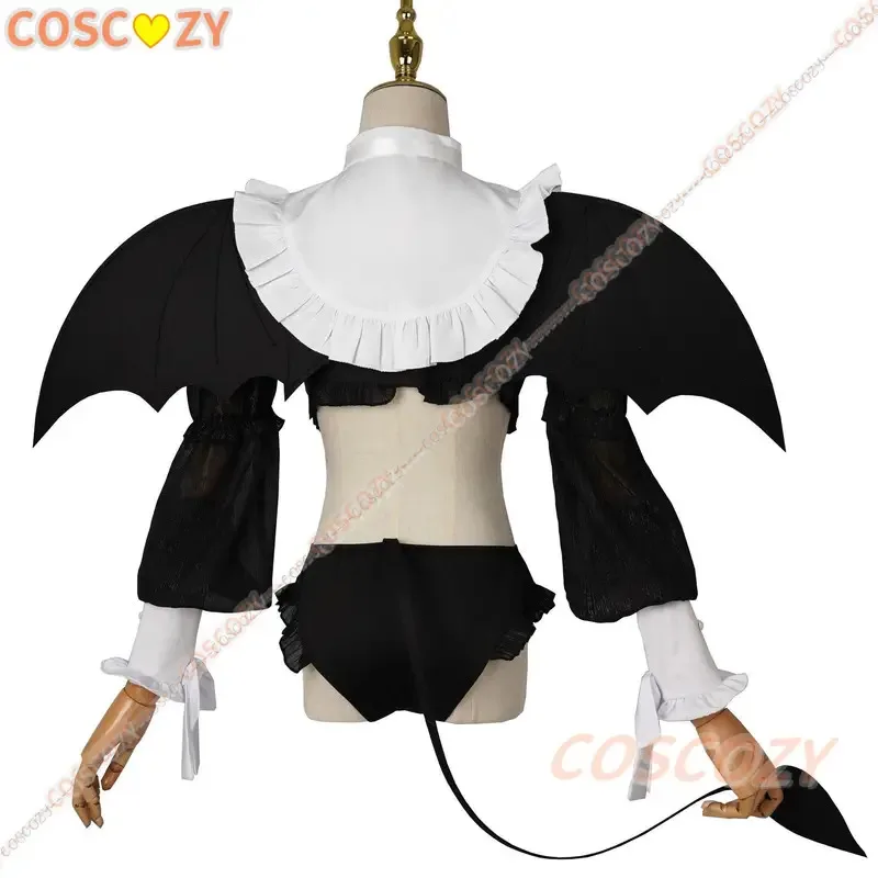 

qq34Anime My Dress-Up Darling MARIN KITAGAWA Rizu Kyun Косплей Костюм Сексуальный комплект нижнего белья Головные уборы Крылья Парик Чулки для зала
