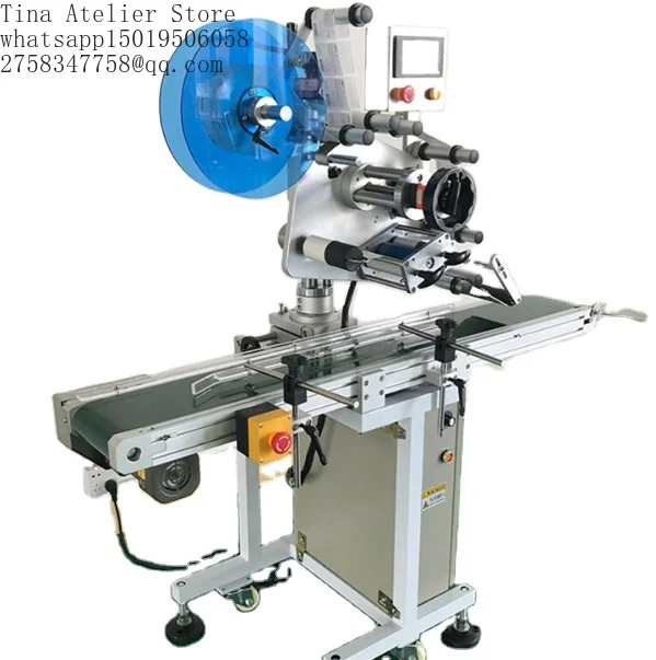High-quality Automatic Barcode Label Printer Flat Bottle Label Printer Self-adhesive Label Application Machine