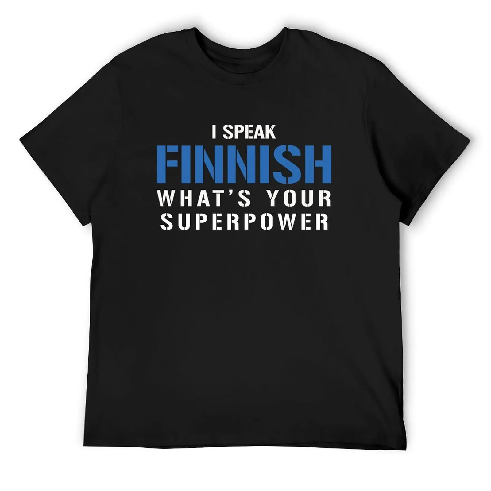 

Футболка I Speak Finnish What's Your Superpower, футболка с короткими рукавами для мальчика, дешевая мужская одежда больших размеров