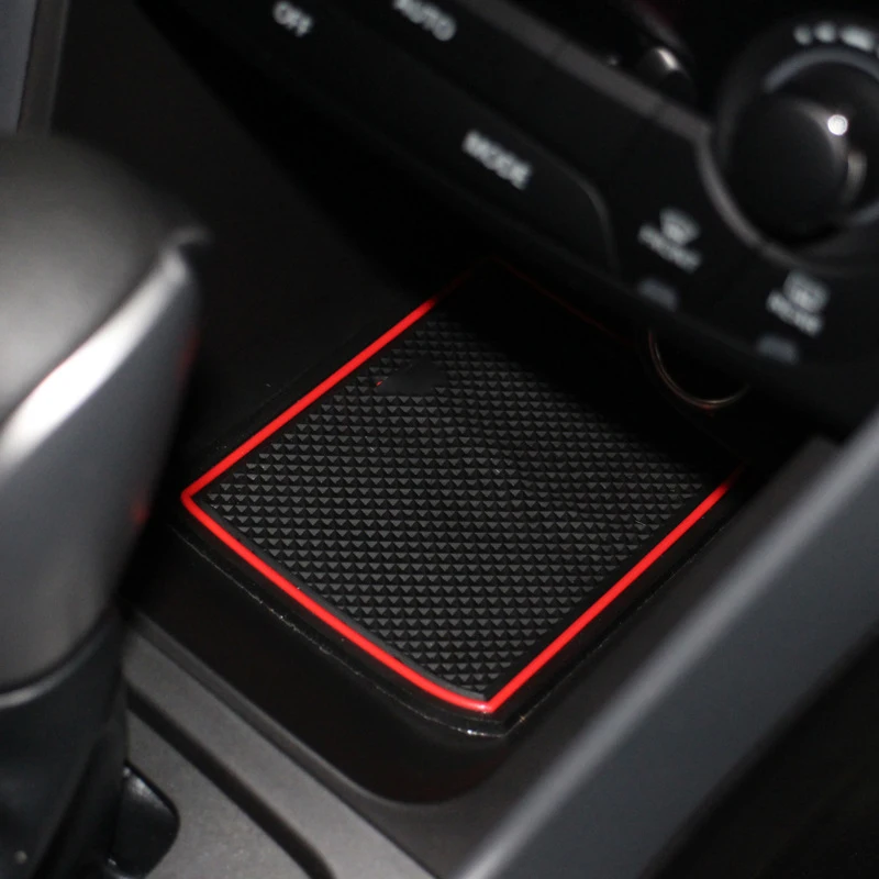 Non-slip Auto Interior Door Gate Pad Cup Mat For Suzuki SX4 S-Cross 2014 2015 2016 2017 2018 2019 SX 4 S Cross Car Accessories