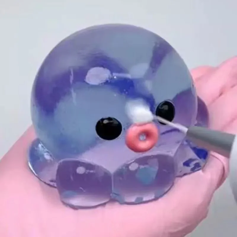Unzip Angry Toys และ Bubble Octopus Pinch Toys Foam Slow-Stretch Pinch สําหรับผู้ใหญ่และเด็ก