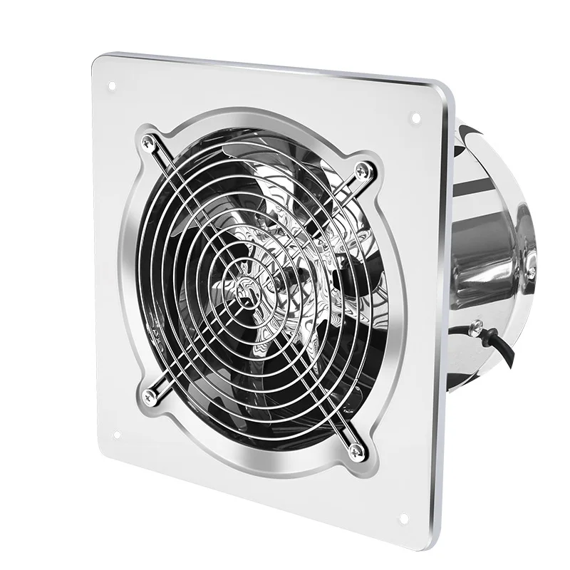 6''7'' Stainless Steel Kitchen Ventilator Exhaust Fume Household Exhaust Fan Exhaust Fan Wall Ventilator