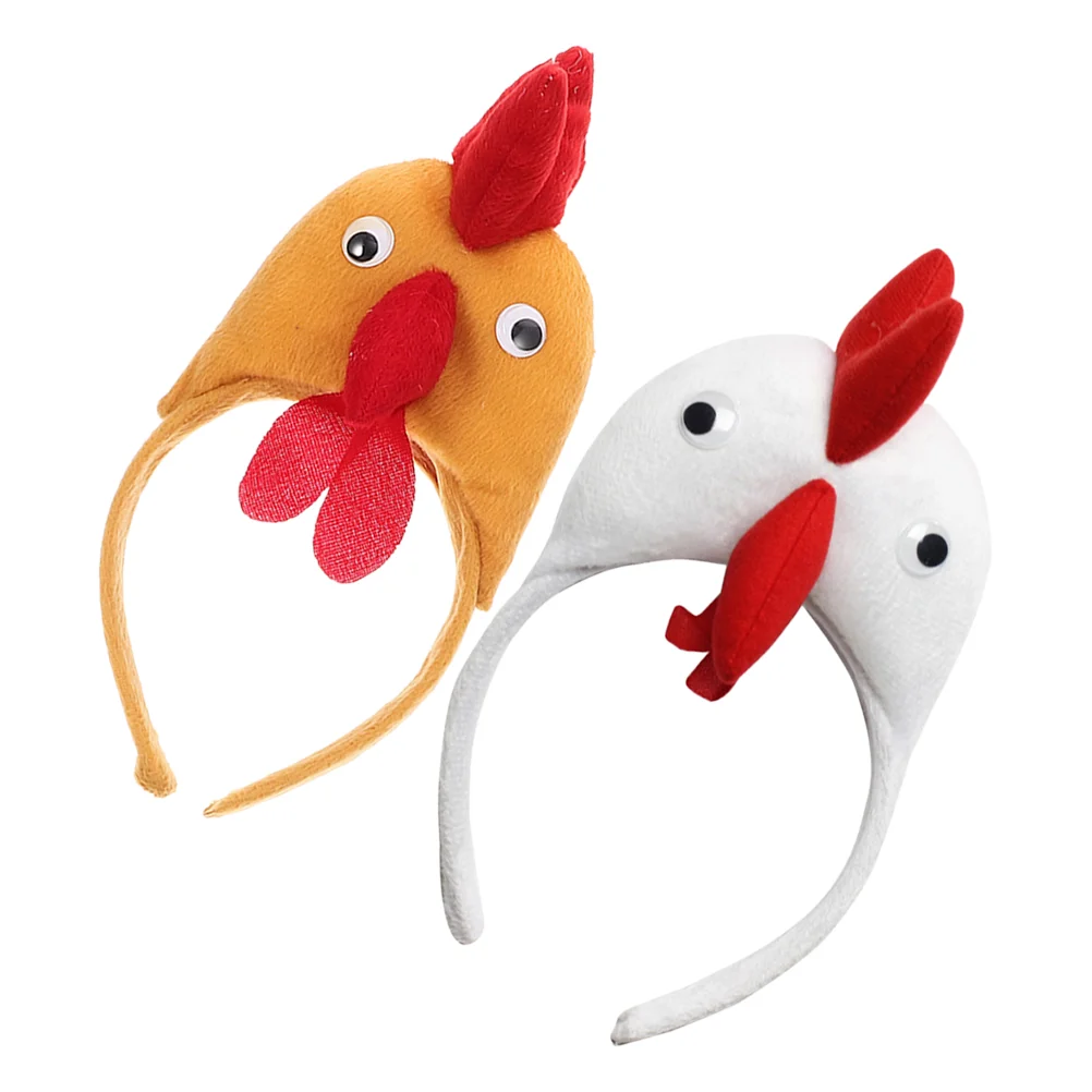 Rooster Mask Miami Party Dress Chicken Costume Accessories Women's Hens Girls Fox