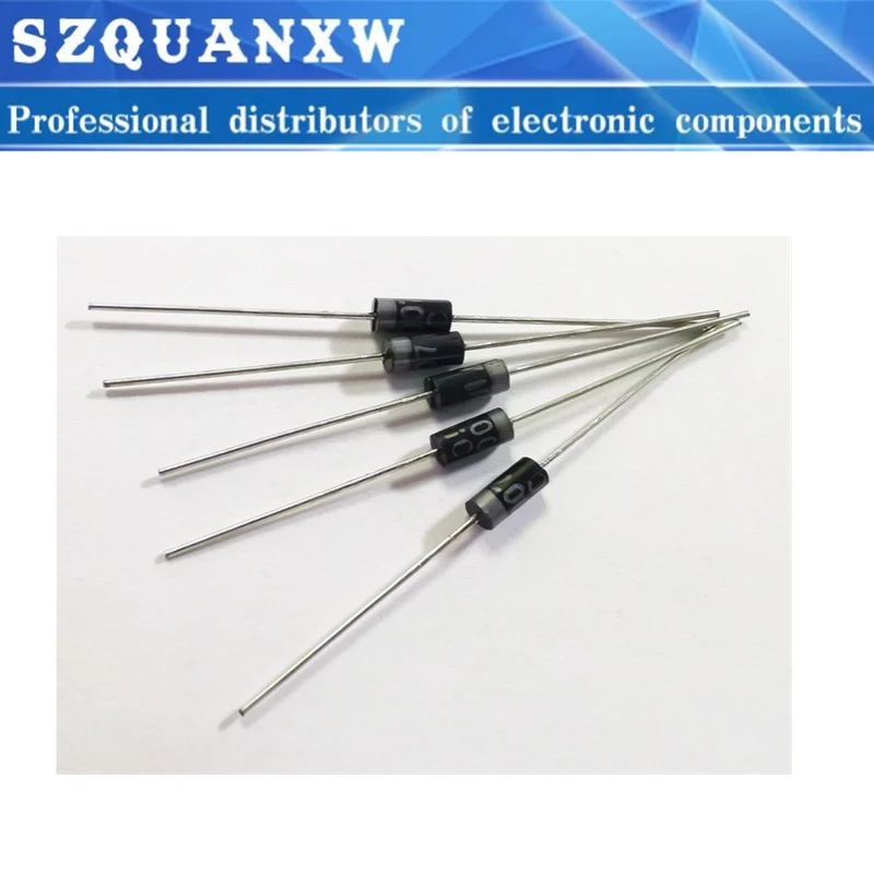 100PCS 1N5817 1N5819 1N5399 1N4937 1N4004 1N4001 1N4007 UF4007 HER107 FR207 FR157 FR107 RL207 DO-41/DO-27