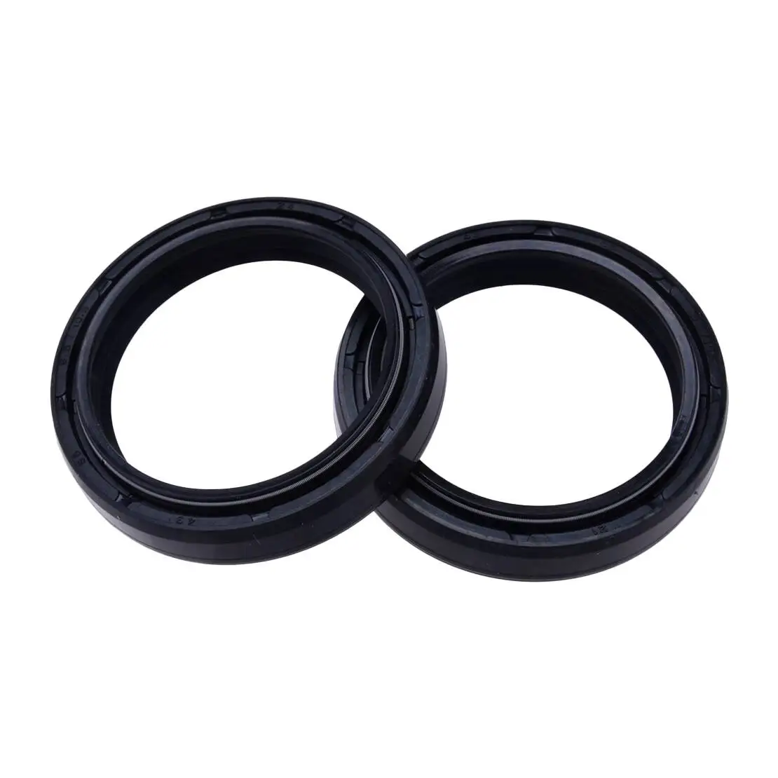 2pcs Fork Oil Seal Fit for Yamaha XTZ1200 BT Buldog 1100 FZ10 FJR1300 IT 200 250 490 V-MAX XJR SP1200 XT R/X 660 YZF R6 R6s R7