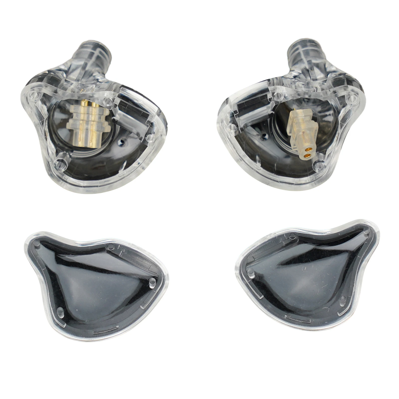 1Pair Earphone External Housing Shell For Speaker Unit Repair Replacement Parts DIY In-Ear Monitor Earphones Shell Protector