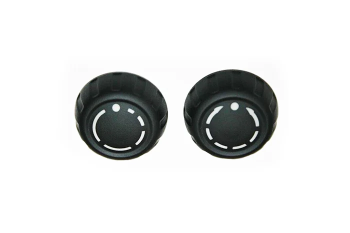 A Pair PCM Radio Replacement Knob Set For Porsche 911 997 / Cayman Boxster 987