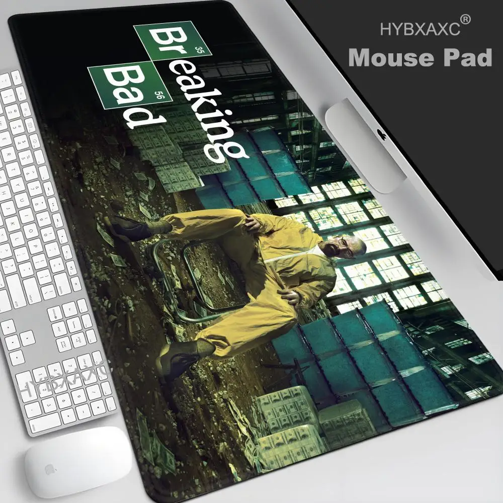 HYBXAXC HYBXAXC Table Pads Big Keyboard B-Bad Mouse Pad Gamer Office Pc Gamer Xxs Desk Mat Cheap H-Heisenberg Breaking Deskmat Mousepad - Aliexpress Deal