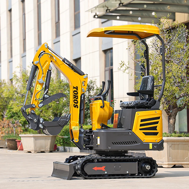 Mini Excavators 1.2 Ton Small New Crawler Excavator Multi function Customized mini Crawler Digger bagger Fast Delivery