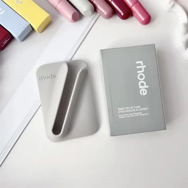 Hot-Trend Lipgloss met magnetisch achterontwerp, siliconen telefoonhouder, stabiele bevestiging voor eenvoudig en handig dagelijks gebruik.