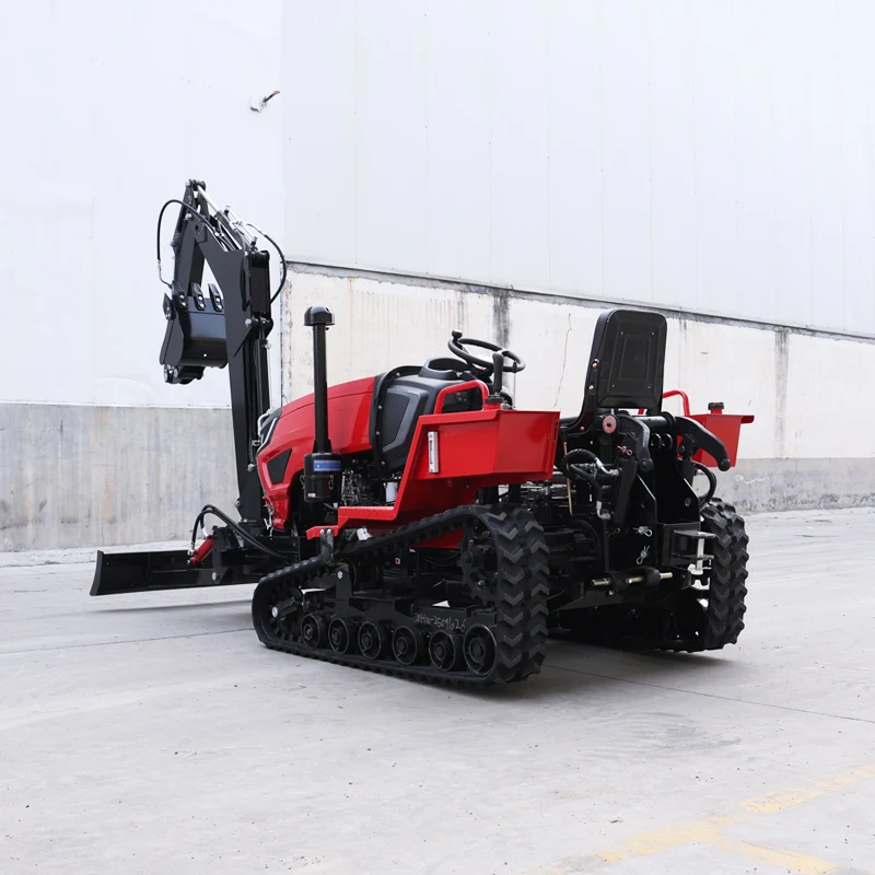 

Многофункциональная высокомощная культивационная машина на заказ, гусеничный трактор 60 л.с., гусеничный роторный культиватор, мини-культиватор на экспорт