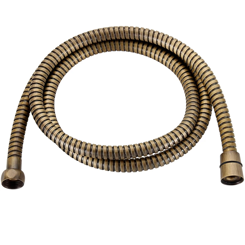 

150 см античная бронза, гибкий душевой шланг из нержавеющей стали, длинный удлинитель для душевого шланга для ванной комнаты, сантехническая труба, вытягивающая трубка