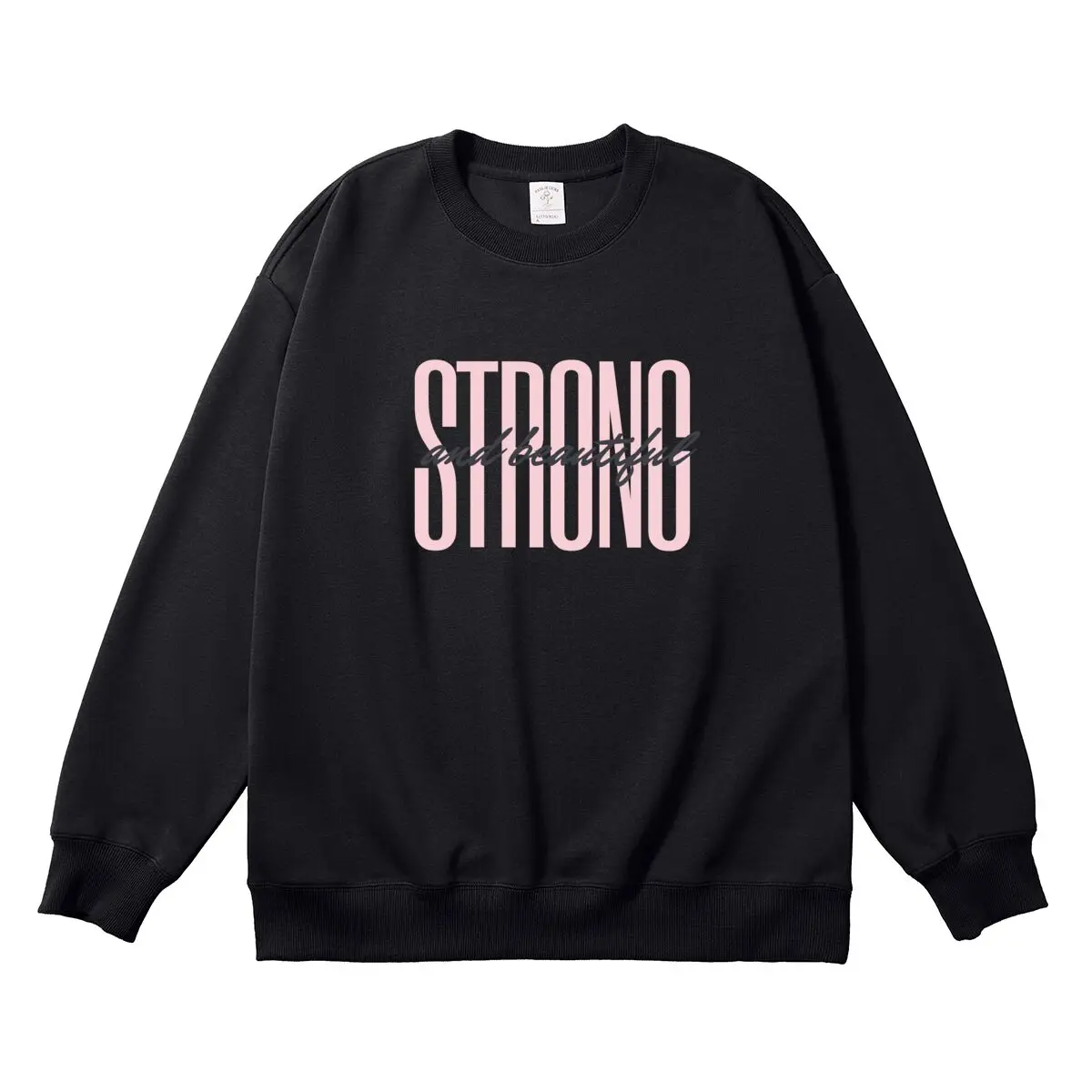 Oversized Women's Pullover New Graphic Woman Tops Round Neck Long Sleeve Female Sweatshirt Autumn Winter Clothes