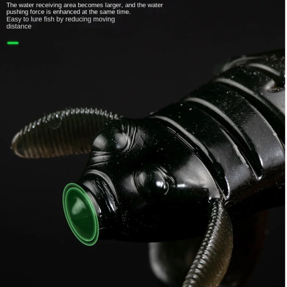 Señuelo de rana suave TPE para jigging con gancho Jig Head - imagen 4