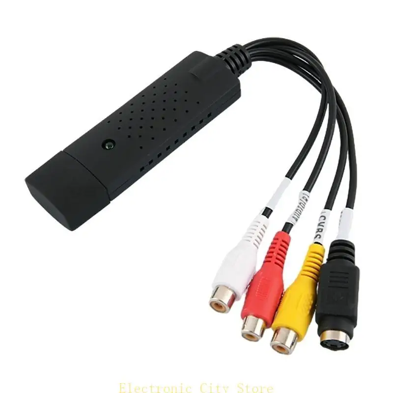

Устройство USB Video USB2.0 Трансверсирование видео преобразователя на компьютер для профессиональной записи видео Hu8d