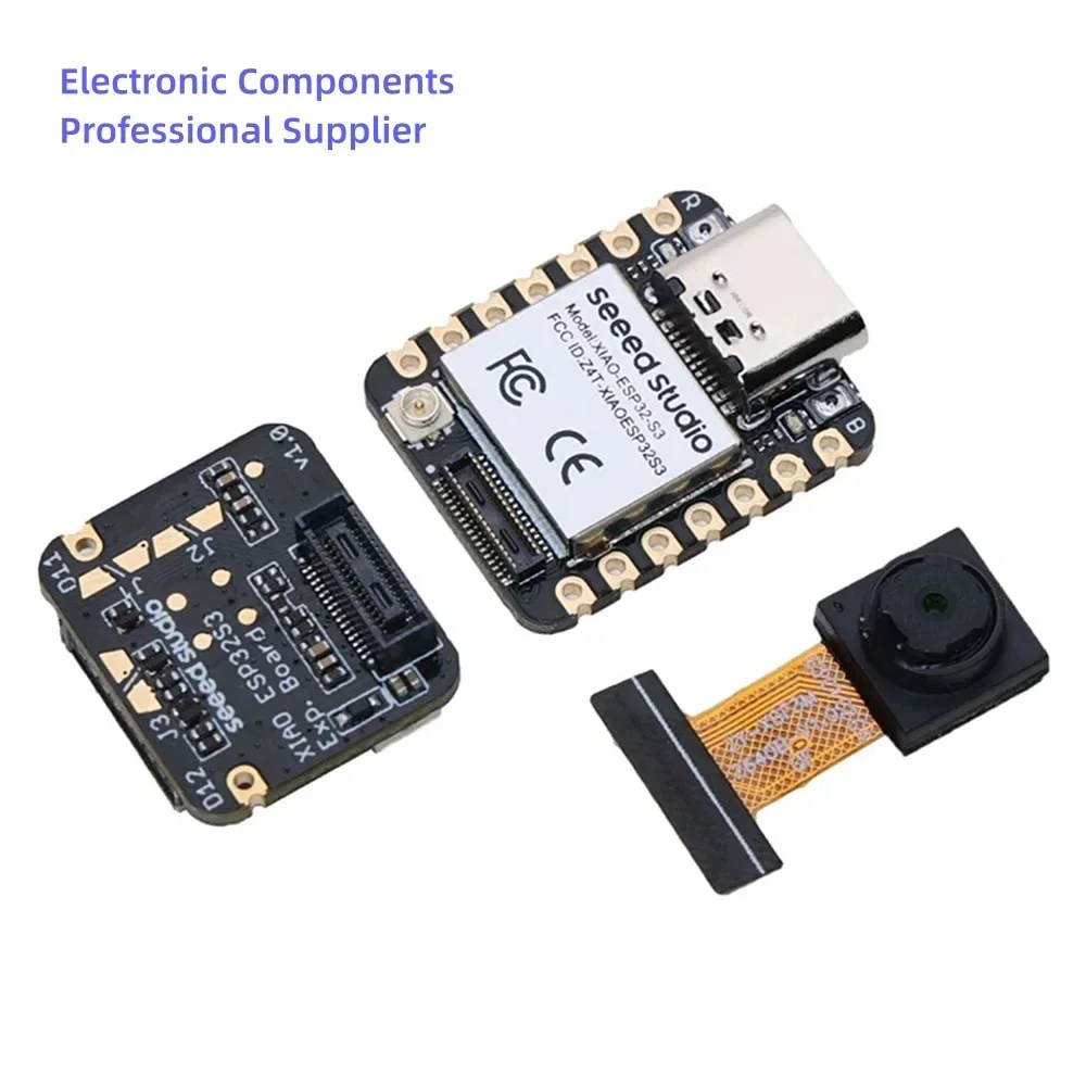 Seeed Studio XIAO ESP32S3 Sense Seeeduino 2.4GHz WiFi BLE Mesh 5.0 8MB OV2640 Camera Sensor Module Development Board dla Arduino