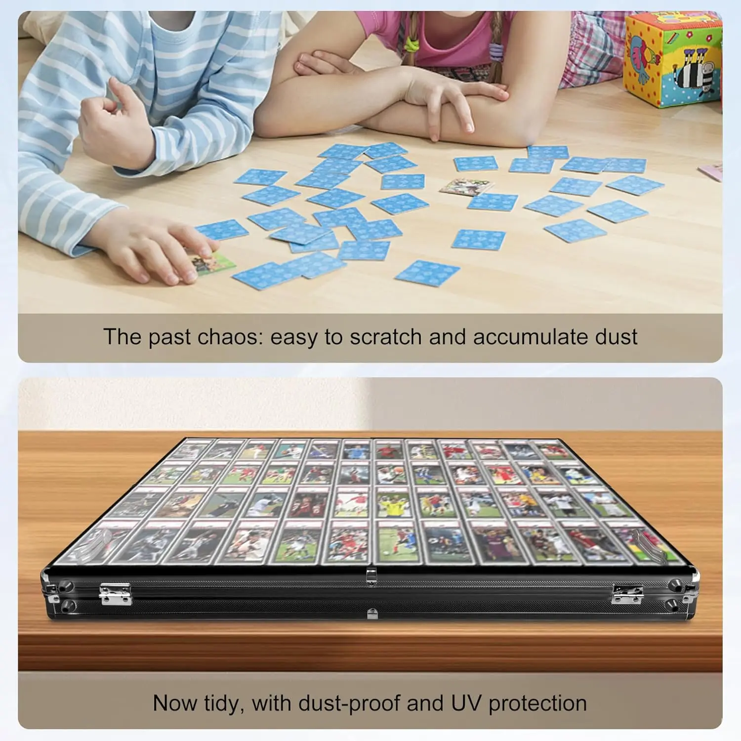 Portable Card Show Display Case Large Aluminum 34"x22" - AliExpress 1420