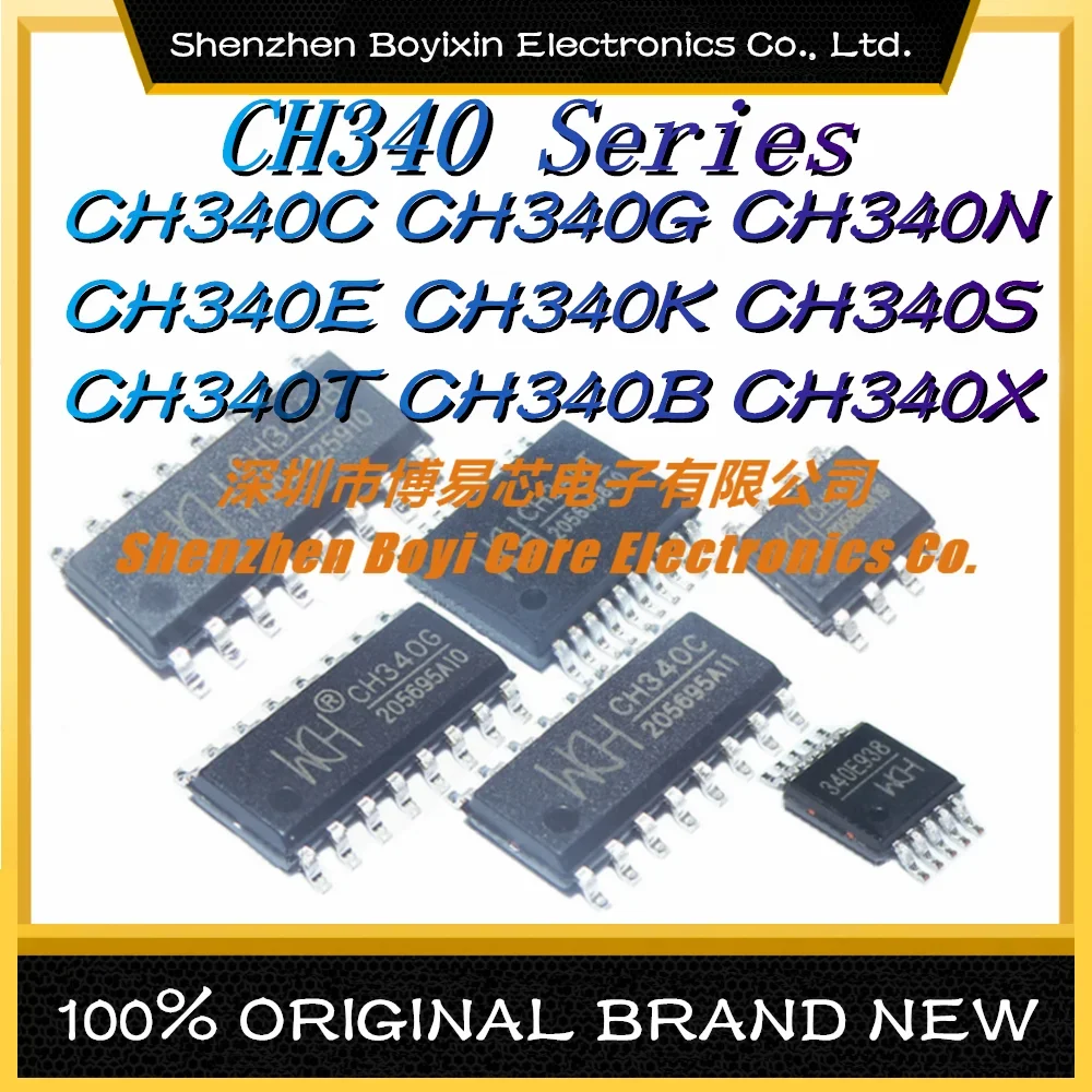 CH340C CH340G CH340N  CH340E CH340K CH340S CH340T CH340B CH340X New original authentic CH340 Series Original Genuine