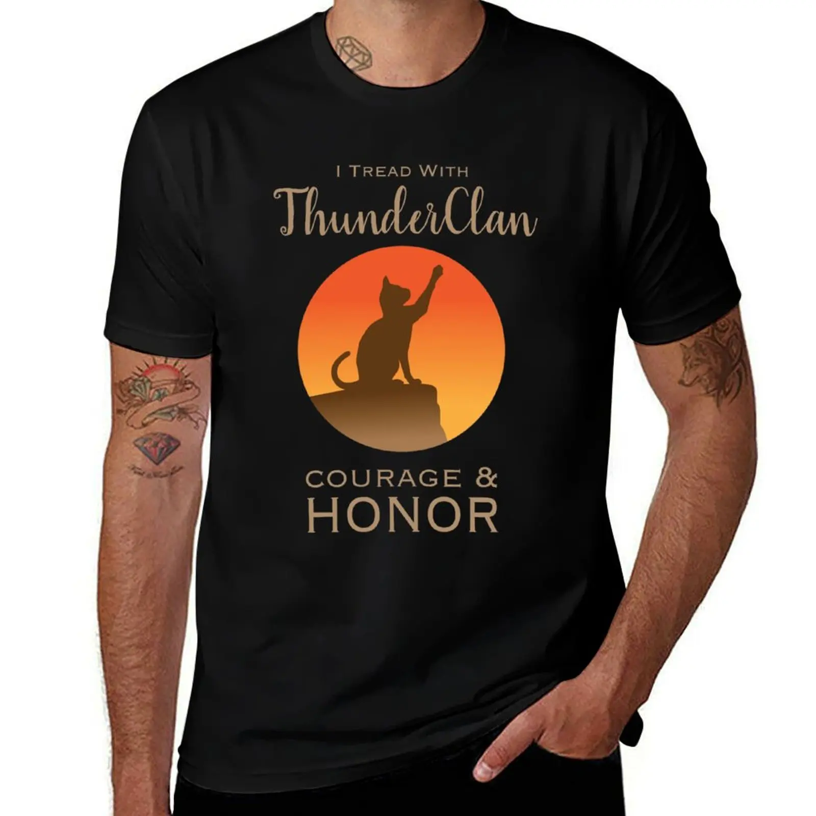 

ThunderClan Pride T-Shirt baggy shirts graphics plus size clothes aesthetic clothes heavy weight t shirts for men