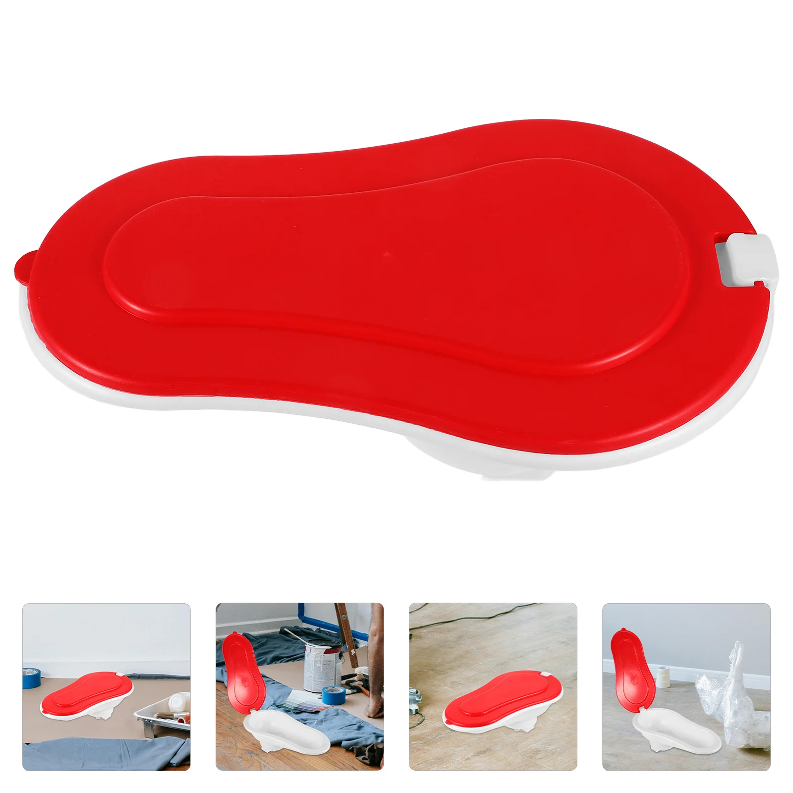 

Temporary Portable Toilet Adult Outdoor Lightweight Camping Construction Site Urine Bucket Bedside Commode Urine Bucket