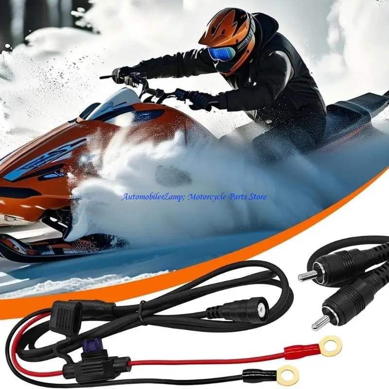 

H7BD Waterproof Heated Helmet Wire With Connector Heated Cord For Extreme Cold Condition