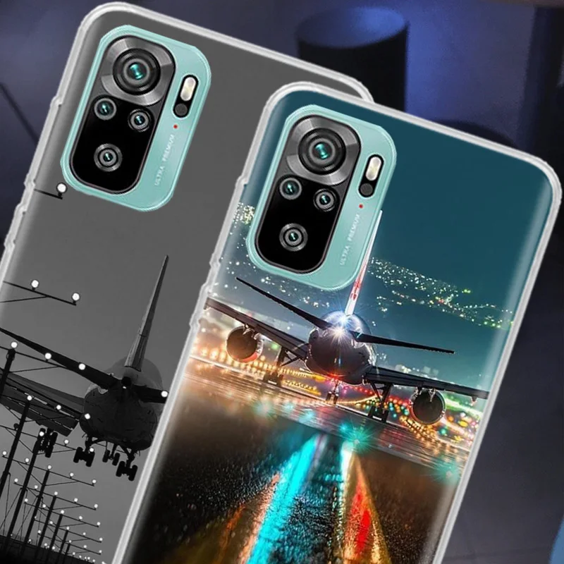 Airport Shuttle Transportation Phone Case For Xiaomi Redmi Note 12 11 Pro Plus 5G 12S 10S 11S 4G 11T 11S 11E 10 9T 9 9S 8 8T 7 C