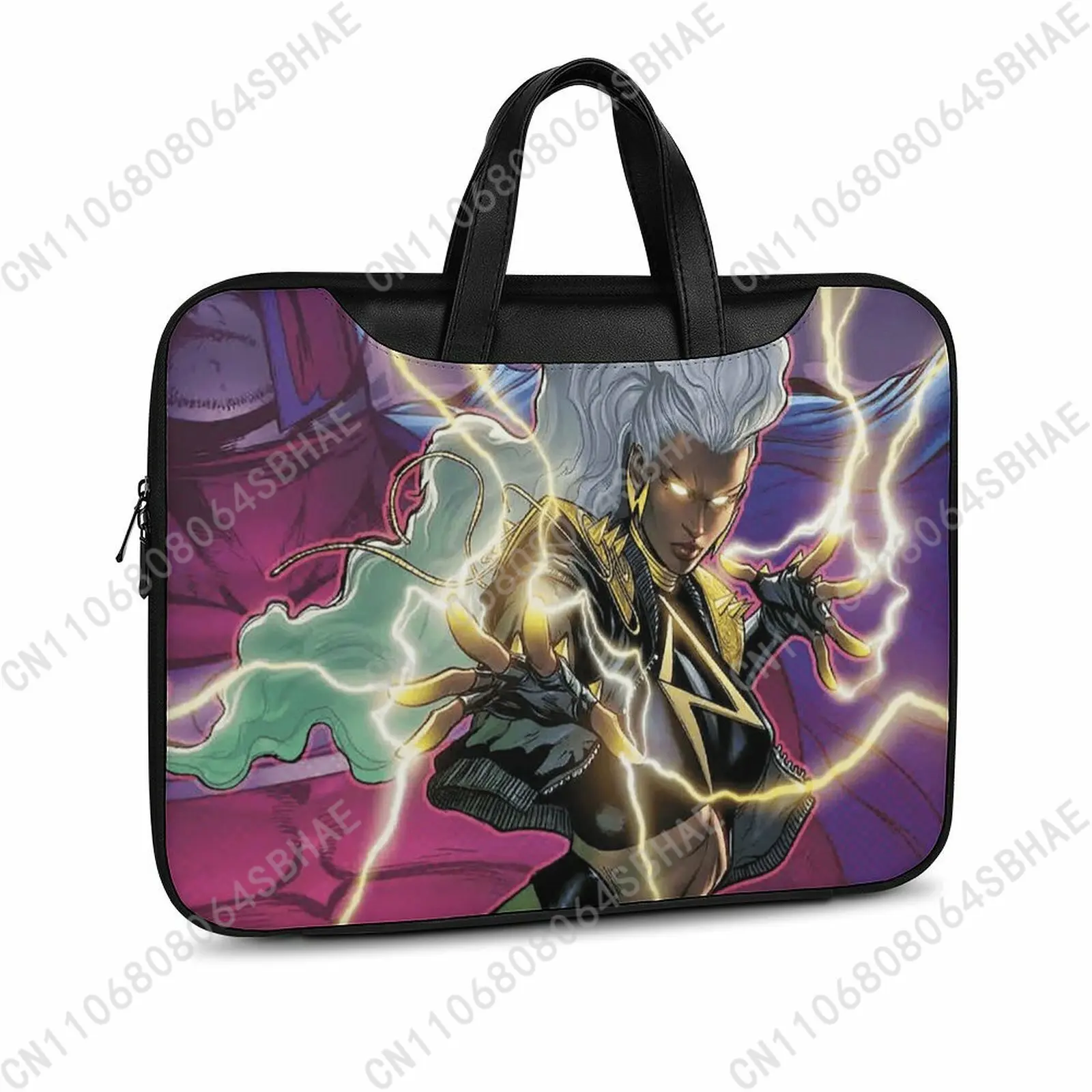 

Кожаный портфель Marvel Storm на заказ, унисекс, для ноутбука, деловой, ретро, из натуральной кожи, для косплея