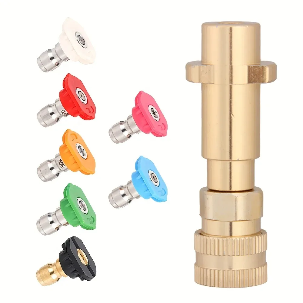 All-Metal Foam Cannon Adapter 1/4