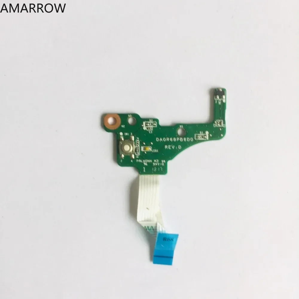 Original Laptop Power Button Switch Board for HP Pavilion 17-E DAOR68PB6D0 720673-001