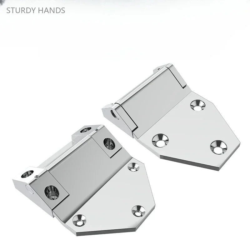 1PCS304 stainless steel widened and thickened heavy-duty oven hinge industrial machinery electrical cabinet door hinge