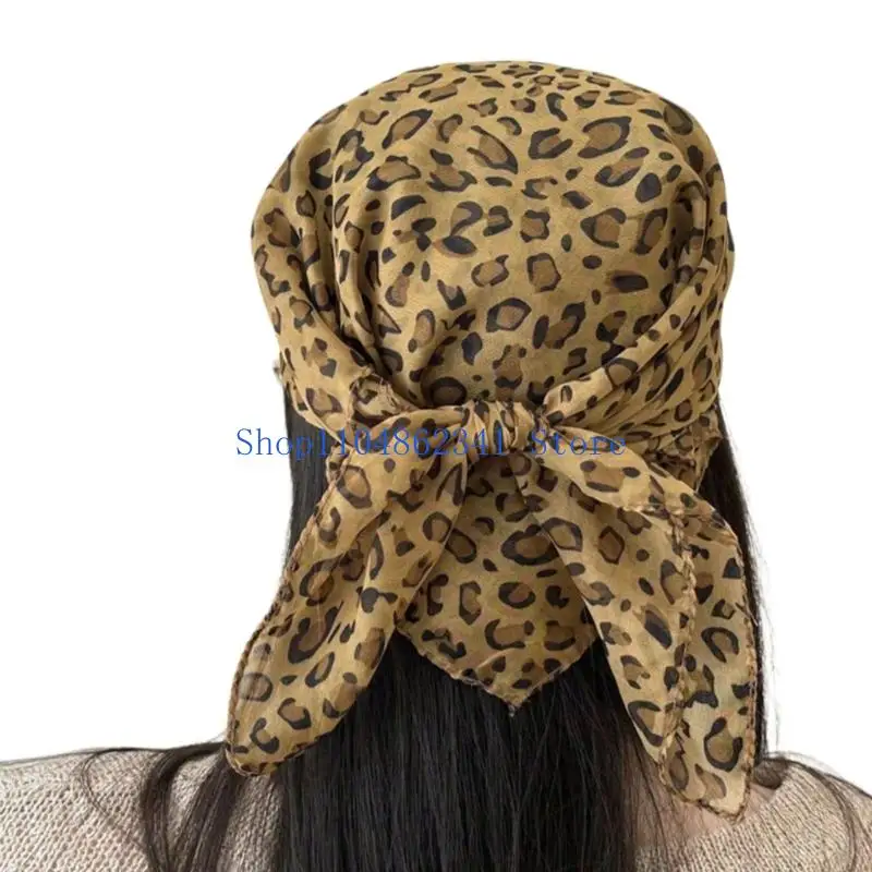 5ASD Women Headscarf ، الموضة والعصرية ، مناسبة للنشاط اليومي النشاط في الهواء الطلق Bandana Phinkkerchief Props