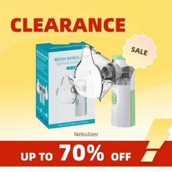 Clearance_Medical Nebulizer Machine Asthma Inhaler Mini Handheld Automizer Children Adult Kid Steam Inhale Home Nebulizer Health