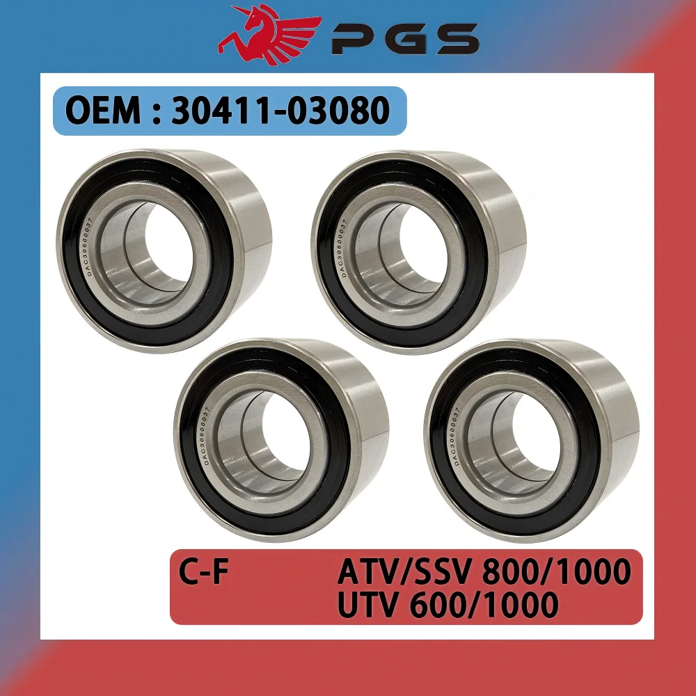 

2/4pcs Wheel Hub Bearing For CFmoto ATV CF800 800XC 850XC UTV SSV CF1000 CForce 950 1000 Uforce 600 ZForce 1000EX 30411-03080
