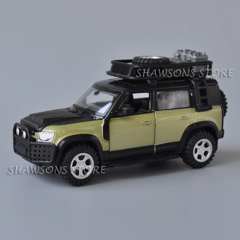 1:43 Scale Diecast Model Car Toy Rover Defender Off-Road SUV With Refitting Parts Miniature Replica