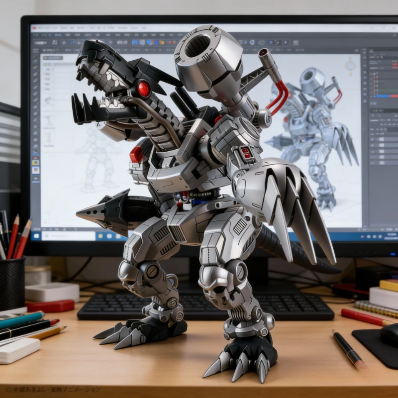 frs-serie-amplifiee-digimon-machinedramon-bandai-figurine-a-collectionner-modele-robot-assemblage-jouets-pour-enfants